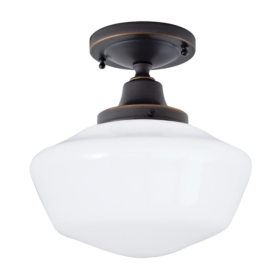 Norwell Lighting Schoolhouse 1 Light Flush Mount