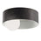 Norwell Lighting Centric Flush Light, Grained Grey