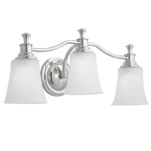 Norwell Lighting Sienna 3 Light Sconce, Chrome