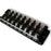 Nora Lighting Terminal Block, 8-In/8-Out, Black - NATL-408