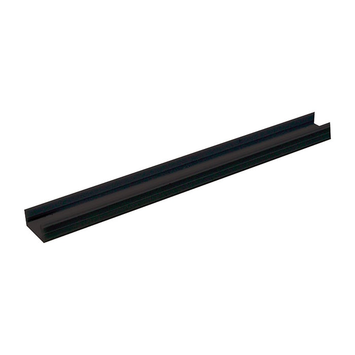 Nora Lighting 4-Ft Plastic Channel For Tape Light, Black - NATL-420B