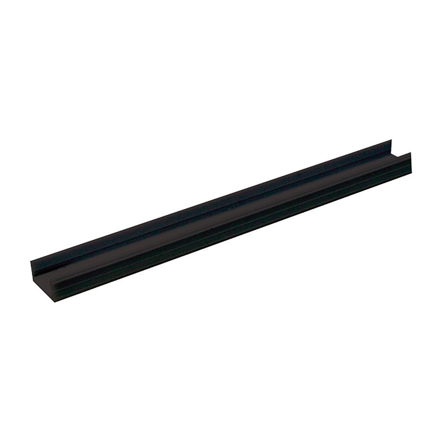 Nora Lighting 4-Ft Plastic Channel For Tape Light, Black - NATL-420B