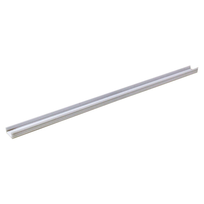 Nora Lighting 4-Ft Plastic Channel For Tape Light, White - NATL-420W
