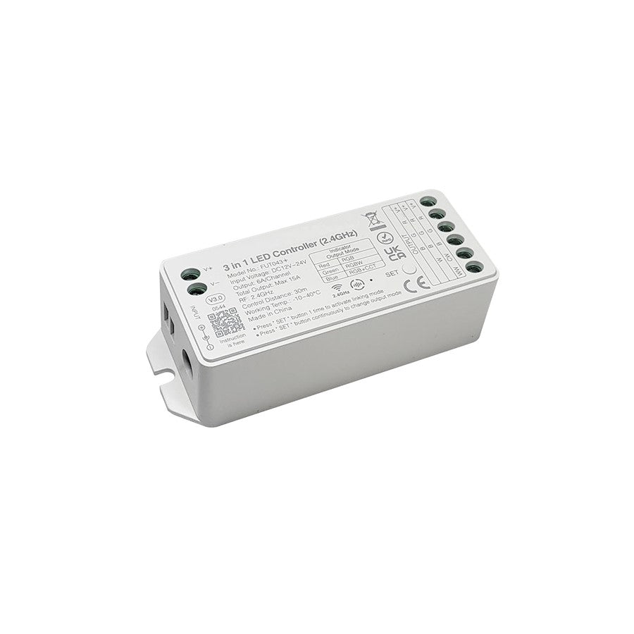 Nora Lighting RGBW/CCT Controller for Tape Light, White - NATL-875