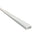Nora 4-Ft Shallow Channel, AL/Plastic Diffuser/End Caps Included - NATL-C24A