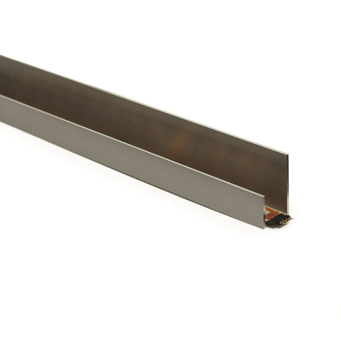 Nora Lighting 4-Ft J-Style Channel, Aluminum - NATL-C27A