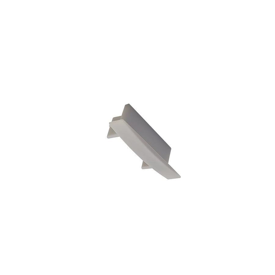 Nora Lighting Al Channel End Cap/Wing, No Hole, Pack Of 6 - NATL-CEC1