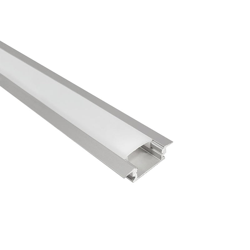 Nora Lighting 4' Shallow Channel/Wings For Cob Tape Light, Aluminum - NATL2-C23A