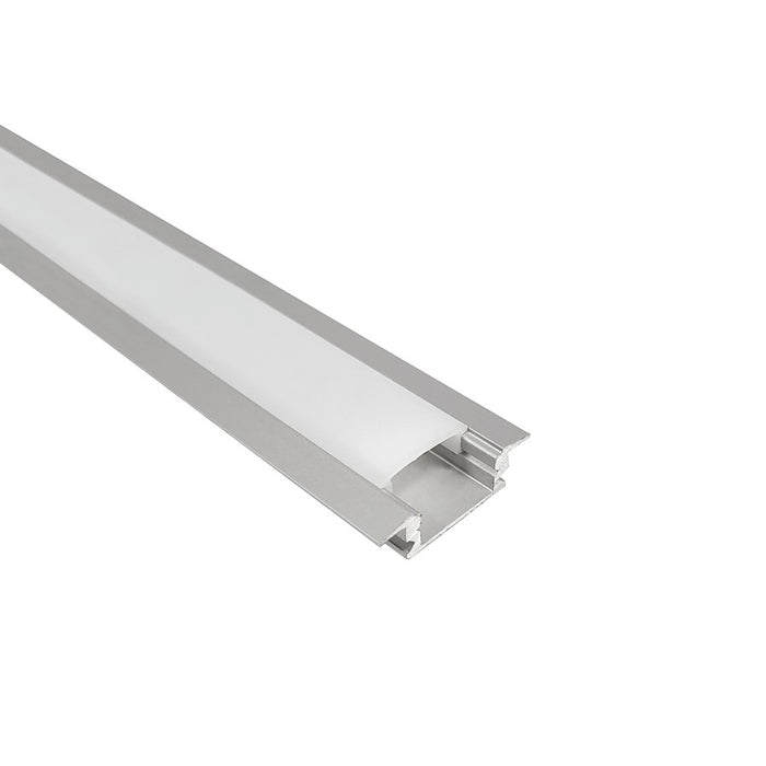 Nora Lighting 4' Shallow Channel/Wings For Cob Tape Light, Aluminum - NATL2-C23A