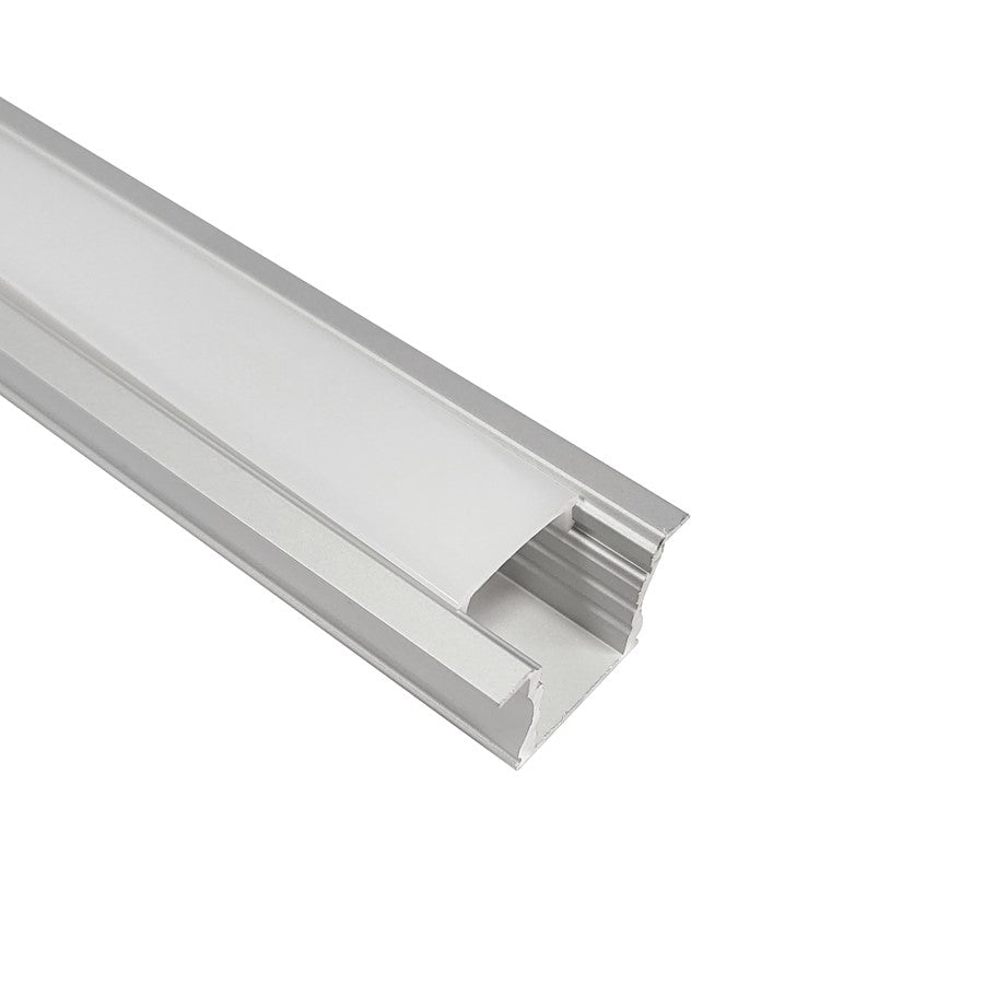 Nora Lighting 4' Deep Channel/Wings For Cob Tape Light, Aluminum - NATL2-C25A