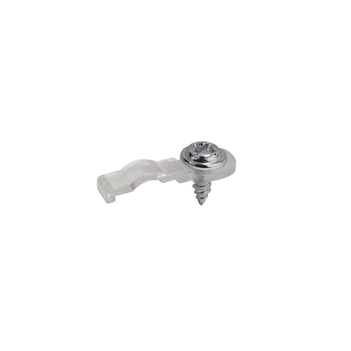 Nora Clear Mounting Clips/Screws For Cob LED Tape Light, Clear - NATLCB-709