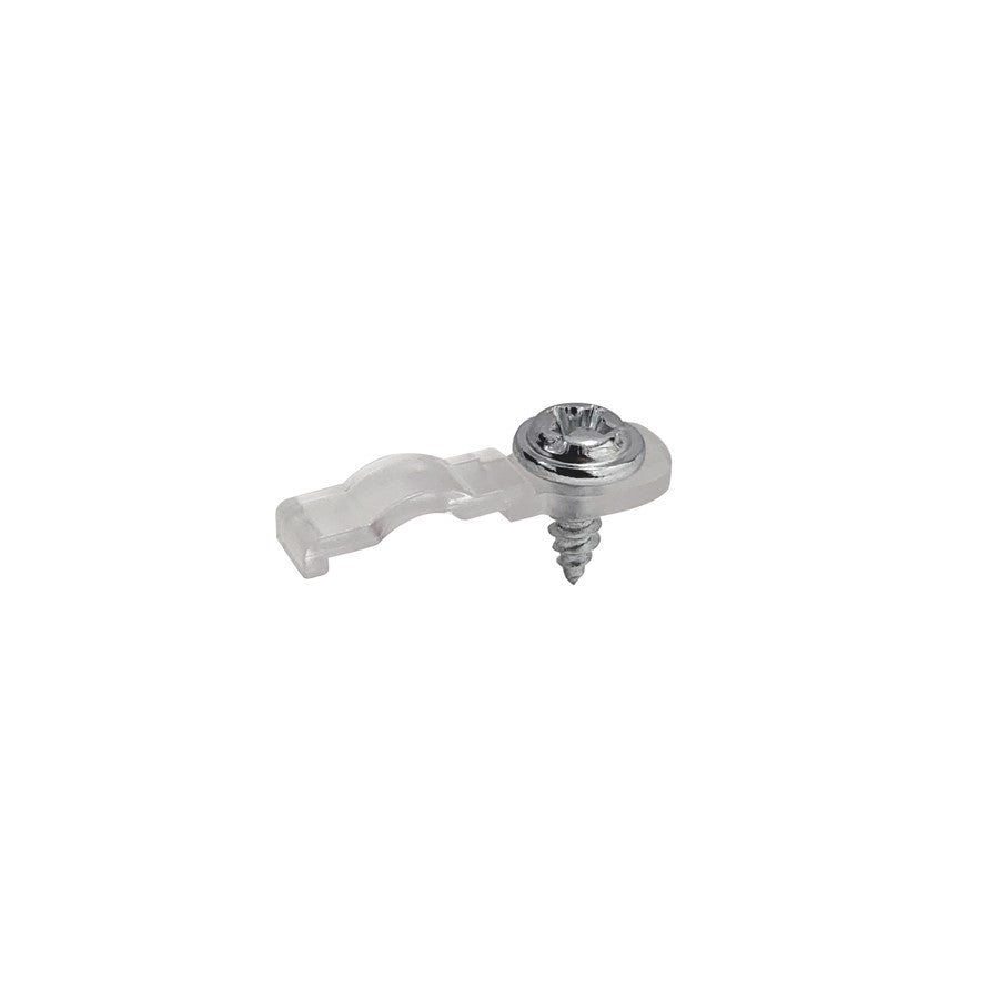 Nora Clear Mounting Clips/Screws For Cob LED Tape Light, Clear - NATLCB-709