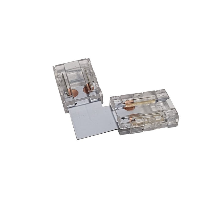 Nora Lighting L Connector For Cob LED Tape Light, White - NATLCB-L