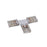Nora Lighting T Connector For Cob LED Tape Light, White - NATLCB-T