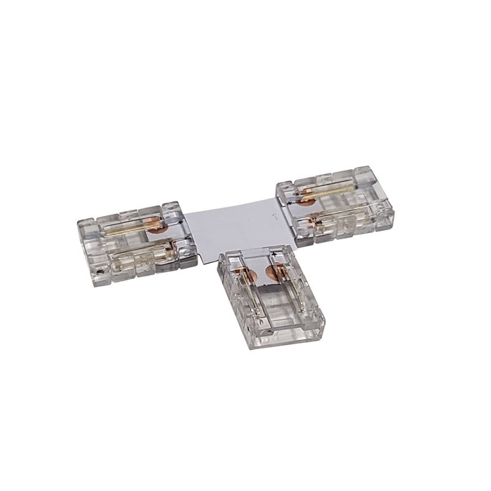 Nora Lighting T Connector For Cob LED Tape Light, White - NATLCB-T