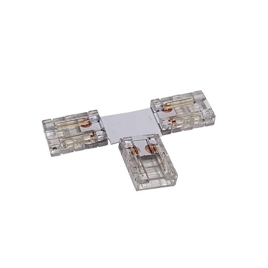 Nora Lighting T Connector For Cob LED Tape Light, White - NATLCB-T
