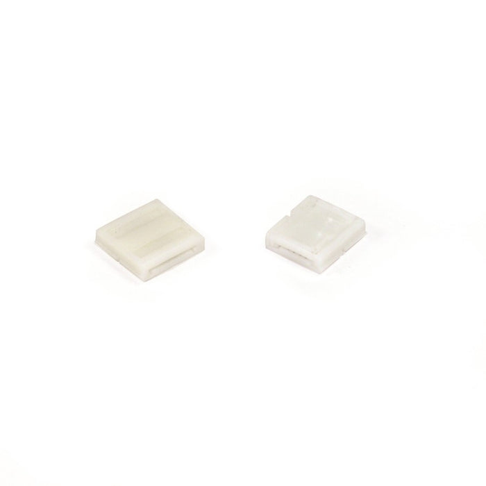Nora Lighting End-To-End Connector For Nutp71 Tape Light, White - NATLCFC-200A
