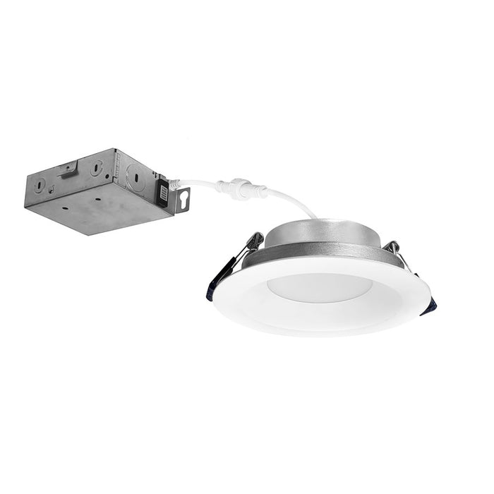 Nora 4" Contractor Canless LED DnLt/Deep Rfl/12-Pack, Wht, MPW - NCSC-R4D1TWMPW
