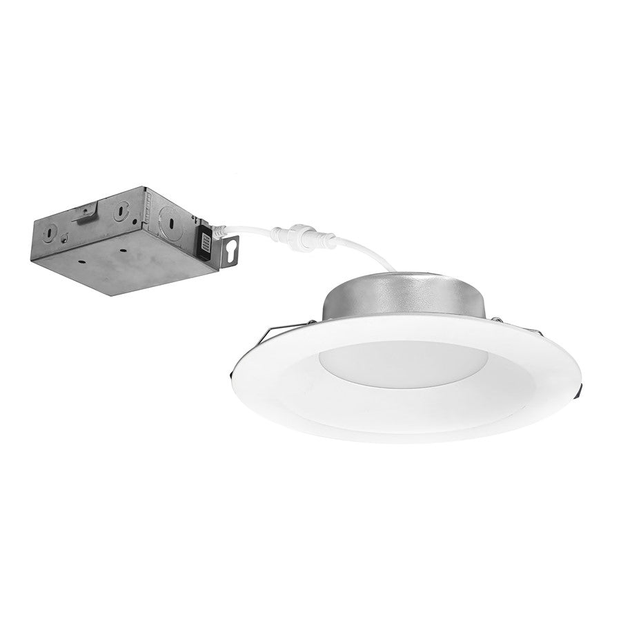 Nora 6" Contractor Series Can-Less LED Downlight/Ref/WH/12-Pack - NCSC-R6D1TWMPW