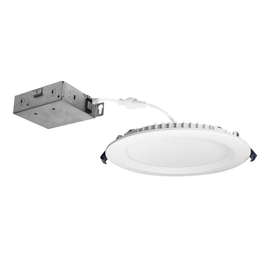 Nora 6" Contractor Canless LED Wfr DnLt/Reg Bfl/12-Pack, MPW - NCSC-R6W2TWMPW