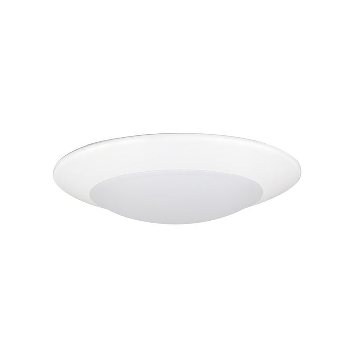 Nora 6" Contr LED Flush Mt Disk Lt, Wht (12-Pack), MPW - NCSD-R6TWMPW