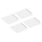 Nora 2'x2' Contractor LED Backlit Pnl/3000/3500, 4000K, Wht
