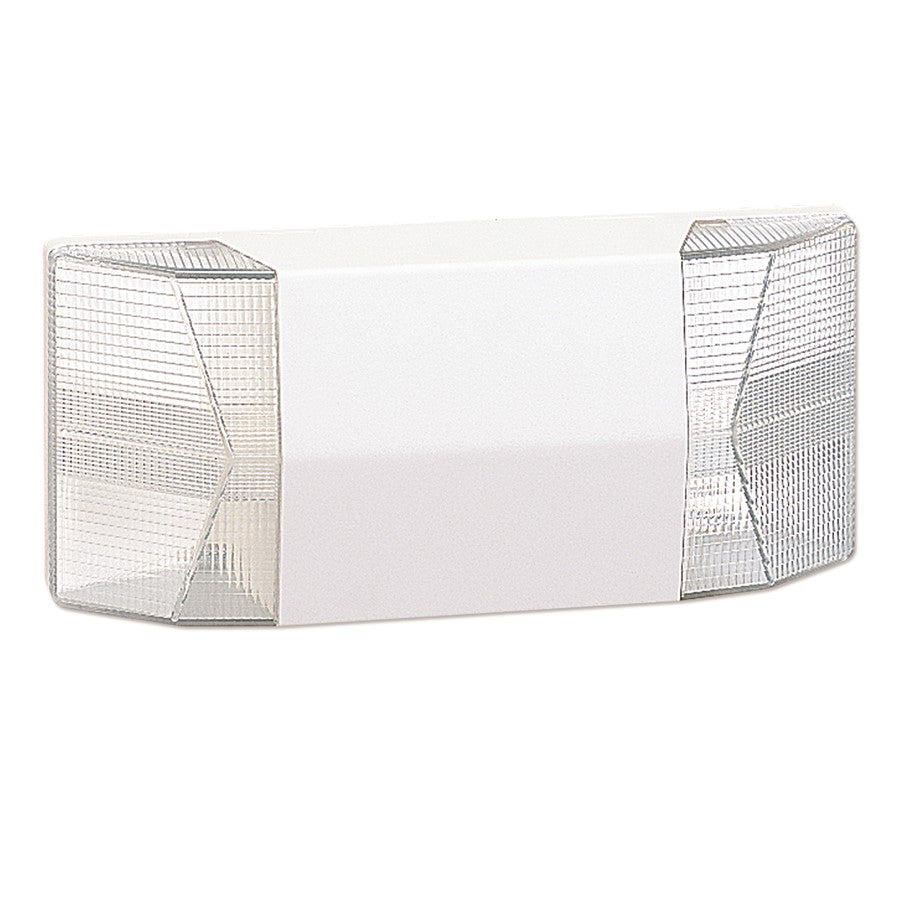 Nora Emergency Light/Integral Dual LED Head, 2X1W/220Lm/120-277V/WH - NE-806LED