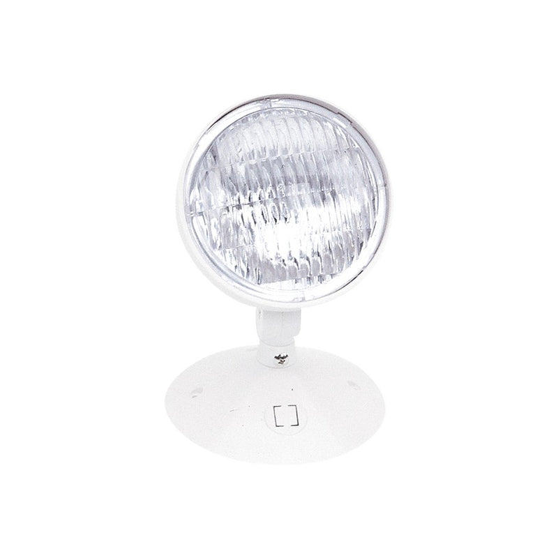 Nora Lighting Emergency Single Head Remote, 1X 6W T5, White - NE-831