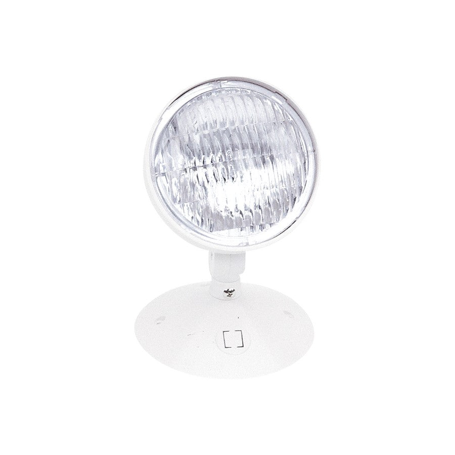 Nora Lighting Emergency Single Head Remote, 1X 6W T5, White - NE-831