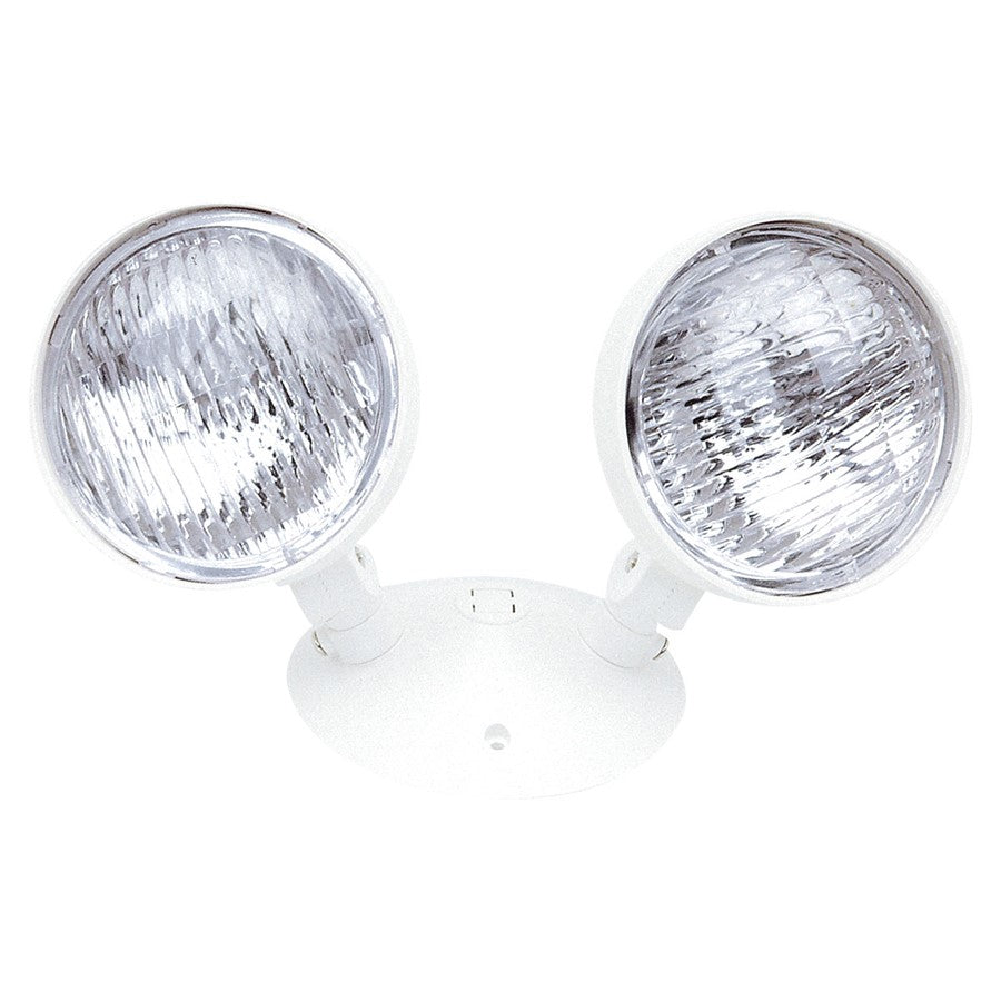 Nora Lighting Emergency Single Head Remote, 2X 6W T5, White - NE-832