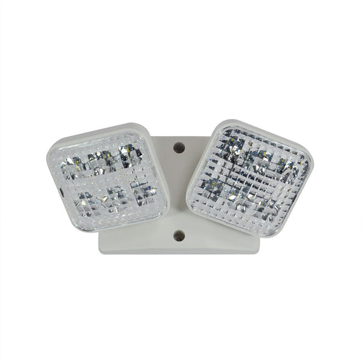 Nora Emergency LED Single Square Head Remote, 2X 1W/150Lm/White - NE-872LEDW