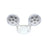 Nora Lighting Emergency LED Dual Head Remote/Wet/(2) 100lm/1W, White - NE-984