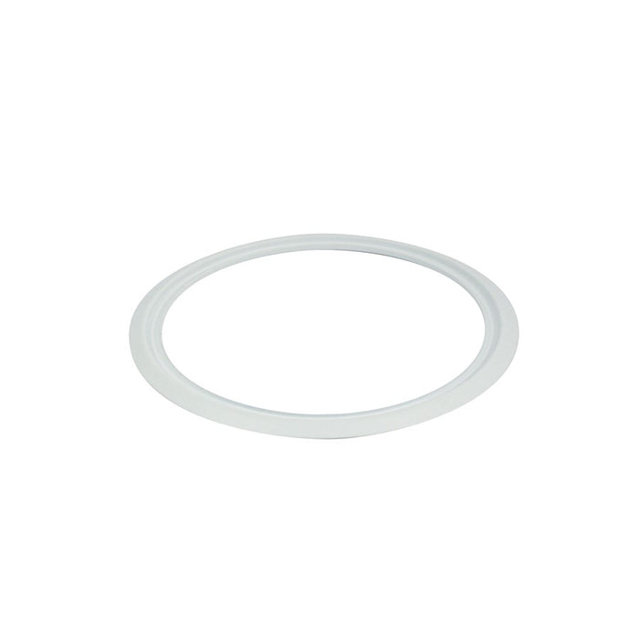 Nora 4" Oversize Ring For 4" Can-Less Downlight, White - NEFLINTW-4OR-MPW