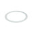 Nora 6" Oversize Ring For 6" Can-Less Downlight, White - NEFLINTW-6OR-MPW