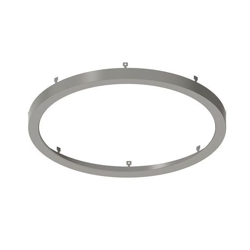 Nora 12" Decorative Metal Ring for NELO-12RTWMPW, Nickel/Wht, MPW - NELO-12RBN
