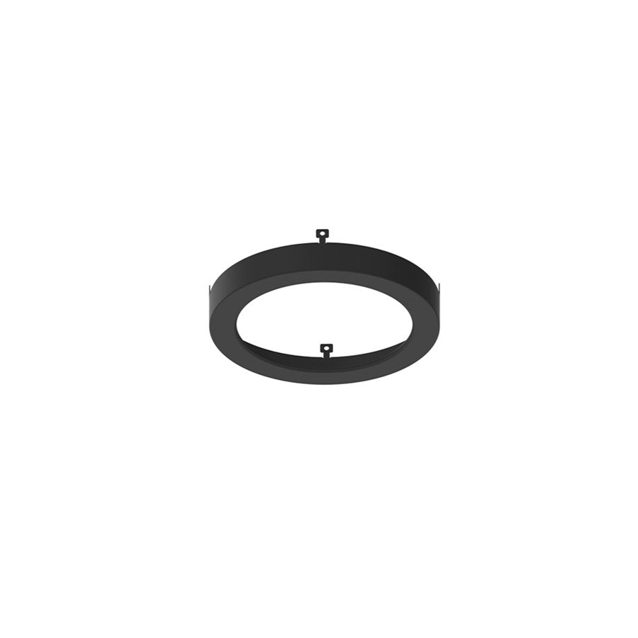 Nora 4" Decorative Metal Ring for NELO-4RTWMPW, Blk/Wht, MPW - NELO-4RB