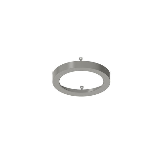 Nora 4" Decorative Metal Ring for NELO-4RTWMPW, Nickel/Wht, MPW - NELO-4RBN