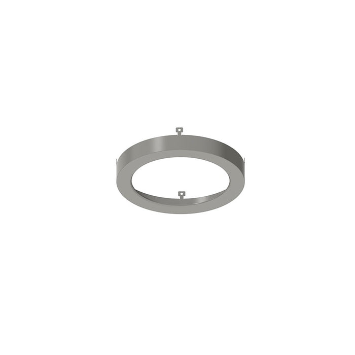 Nora 4" Decorative Metal Ring for NELO-4RTWMPW, Nickel/Wht, MPW - NELO-4RBN