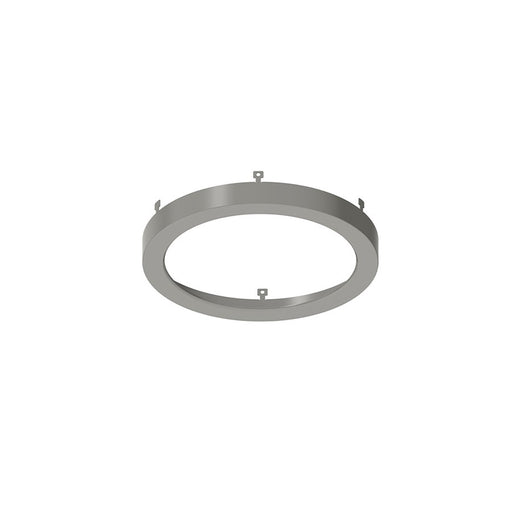 Nora 6" Decorative Metal Ring for NELO-6RTWMPW, Nickel/Wht, MPW - NELO-6RBN