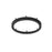 Nora 8" Decorative Metal Ring for NELO-8RTWMPW, Blk/Wht, MPW - NELO-8RB