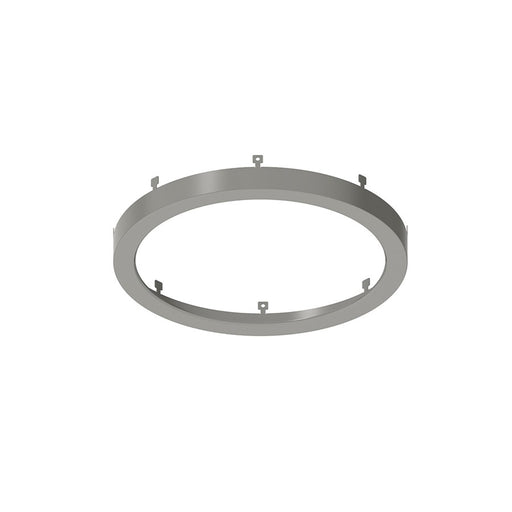 Nora 8" Decorative Metal Ring for NELO-8RTWMPW, Nickel/Wht, MPW - NELO-8RBN