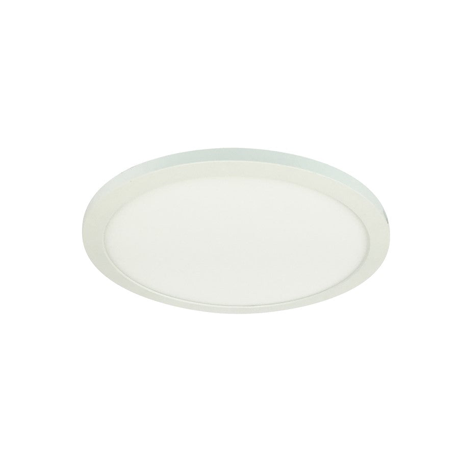 Nora 11" Elo+ LED Surf Mt, 1700Lm/24W/3500K/90+ CRI/120V/WH - NELOCAC-11RP935W