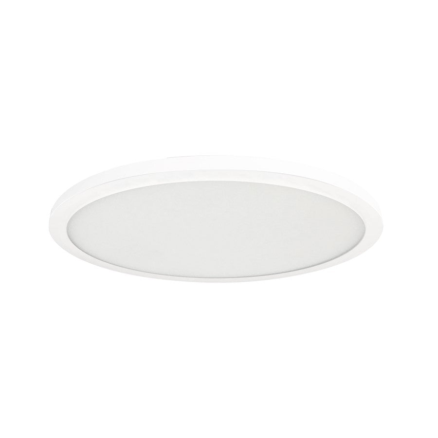 Nora 16" Elo LED Surface Mount, 20W/4000K/90+ CRI/120V/277V/WH - NELOCAC-16R940W
