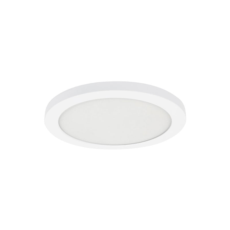 Nora 6" ELO+ Surface Mount LED, 700lm/12W, 2700K, White - NELOCAC-6RP927W