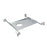 Nora NC Frame-In/Collar for 2" Iolite Canless, Unfin - NFC-R313