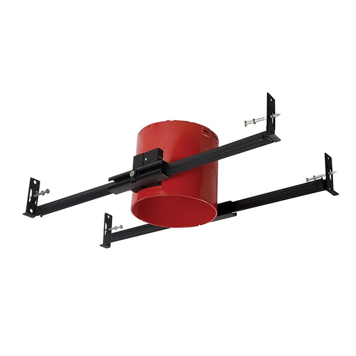 Nora Lighting 4" Ic Air-Tight Junction Box Recessed Housing, Red - NFJB-R4