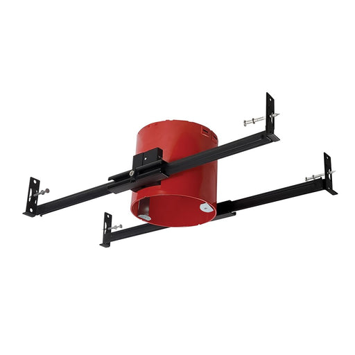 Nora 4" IC-AT Junction Box Rcs Hsg/Srf Mt Bracket, Red - NFJB-R4S