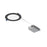 Nora 6" Flat Non-Metallic Can-Less LED Downlight, 1050Lm/13.5W/BK - NFLAT-R6TWB