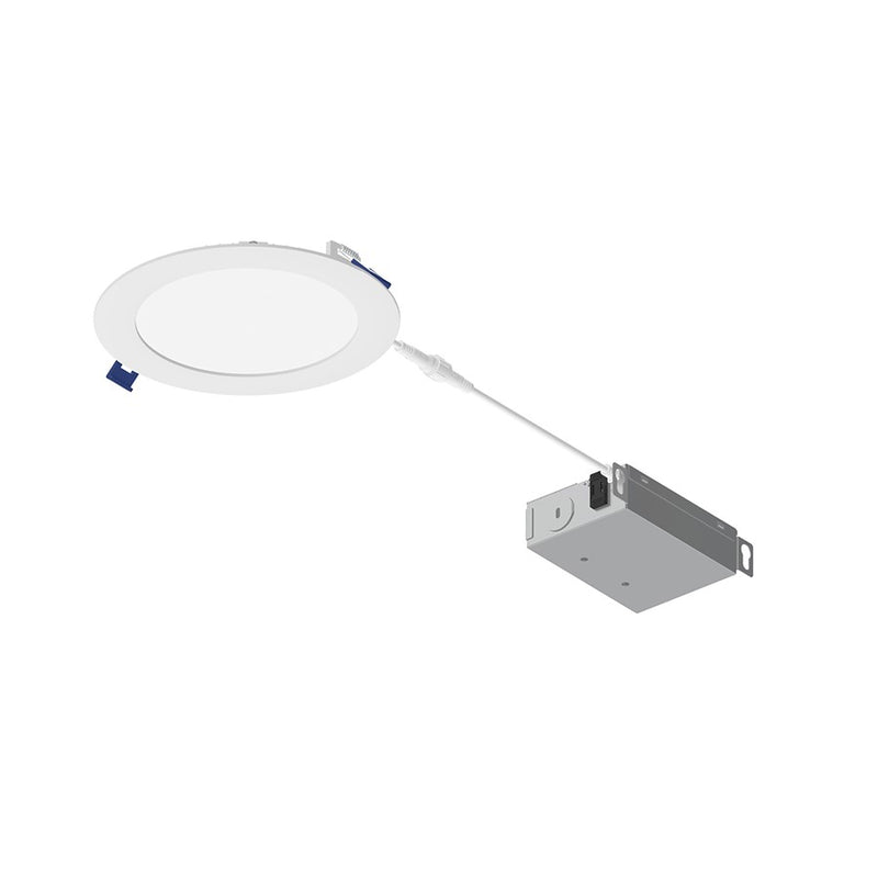 Nora 6" Flat Non-Metallic Can-Less LED Downlight/1050Lm/13.5W/WH - NFLAT-R6TWMPW