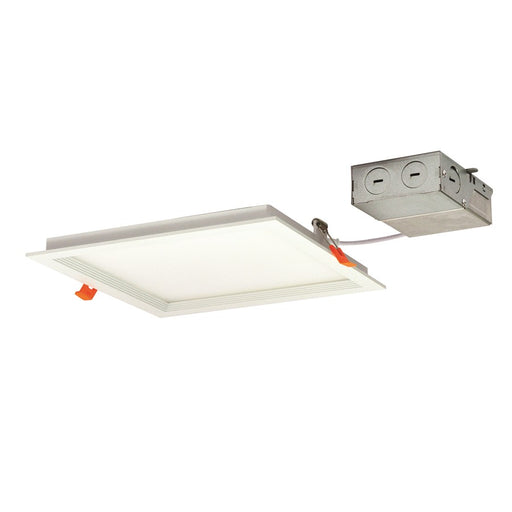 Nora 8" Flin Square Recessed LED, 1400Lm/4000K, 20W/120V, WH - NFLIN-S81540WWLE3